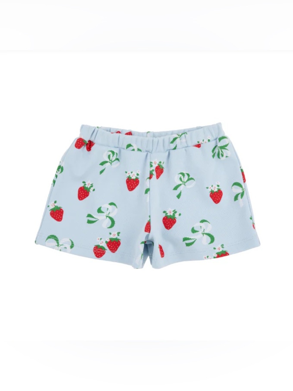 NWOT TBBC The Beaufort Bonnet Shipley Shorts 12-18m Bows & Berry blue strawberry